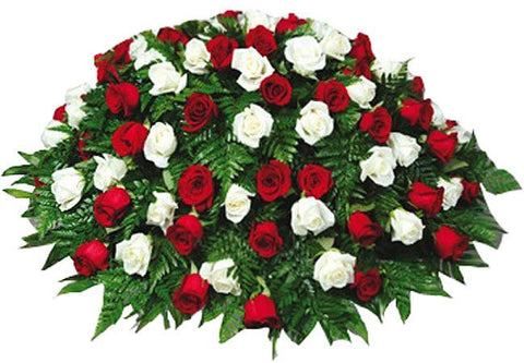 Eternal Love Sympathy Casket Spray