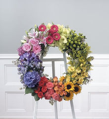 "Renewal Blossoms"-Sympathy Arrangerment