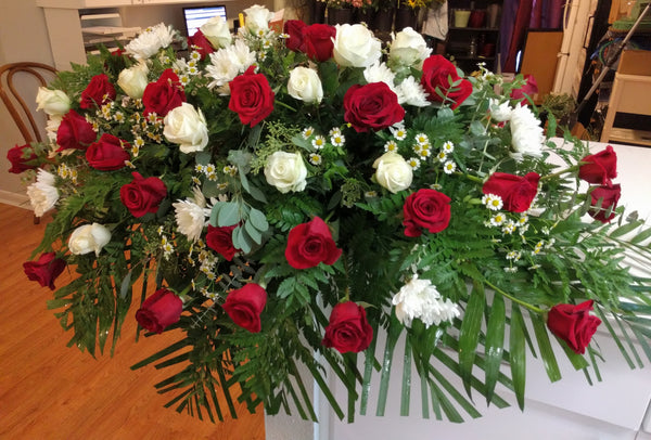 "Natural Love" Casket Spray