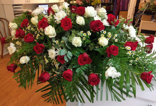 "Natural Love" Casket Spray