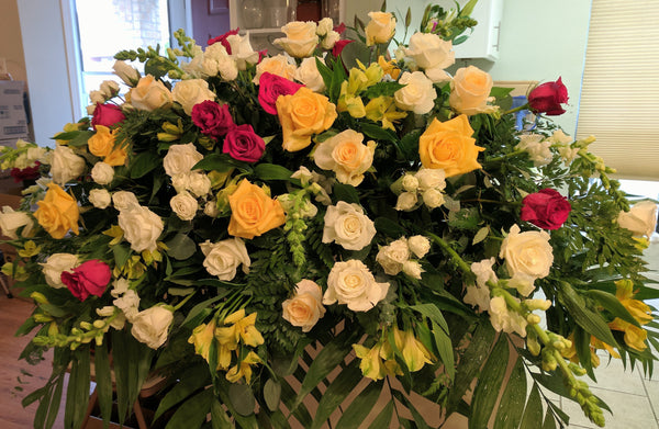 Roses Casket Spray