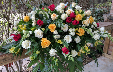 Roses Casket Spray