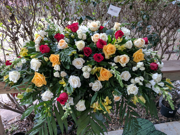 Roses Casket Spray