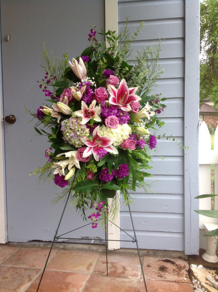 Standing Sprays deluxe (Purple White And Lavender ) )