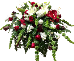 "Lots of love" Casket Spray