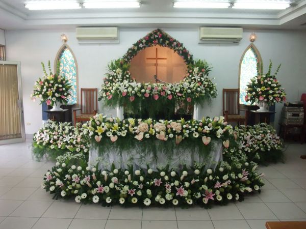 灵堂布置(Sympathy Flowers Display)