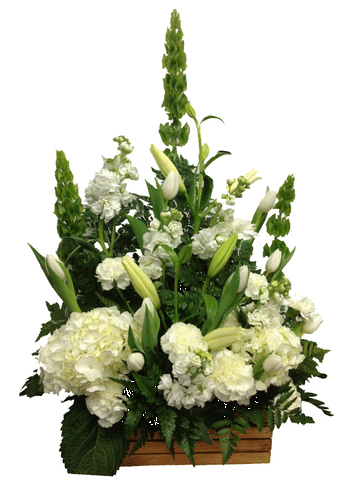 "Serene Garden" Sympathy Flower Arrangement